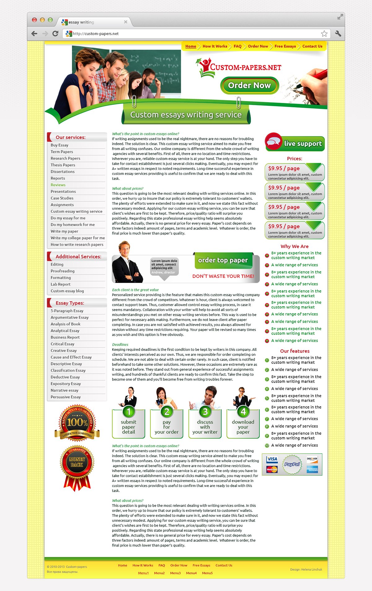 Custom Dissertation Service