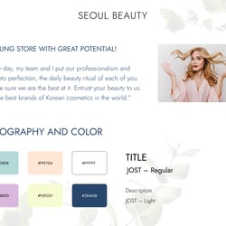 Сайт электронной коммерции: Seoul Beauty — example of a freelancer's portfolio in the category Website development
