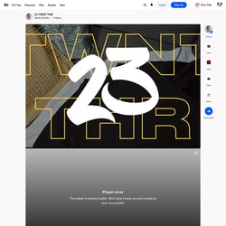 23 TWNT THR — example of a freelancer's portfolio in the category Interface Design (UI/UX)