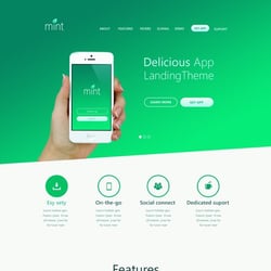 Дизайн Landing Page — przykładowe portfolio freelancera w kategorii Projektowanie stron internetowych