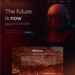 Rocketeer — пример работы портфолио фрилансера в категории HTML и CSS верстка