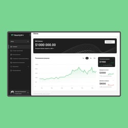 Tranzify | Panel sterowania — przykładowe portfolio freelancera w kategorii Projektowanie interfejsów użytkownika (UI/UX)