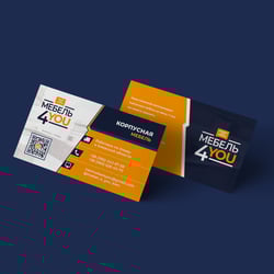 Furniture 4 you — example of a freelancer's portfolio in the category Business Card Design