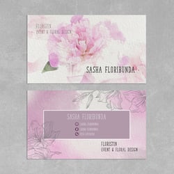 Competition of Visit Card — example of a freelancer's portfolio in the category Business Card Design