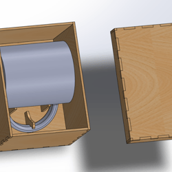Коробка для кружки — example of a freelancer's portfolio in the category 3D modeling