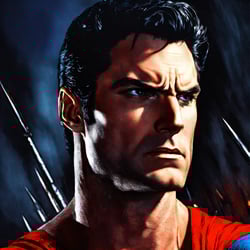 Superman — example of a freelancer's portfolio in the category Illustrations & Drawings