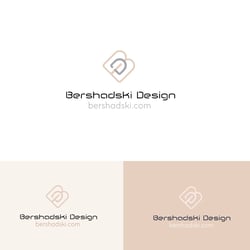 Soft logo for studio interiors — example of a freelancer's portfolio in the category Logo design