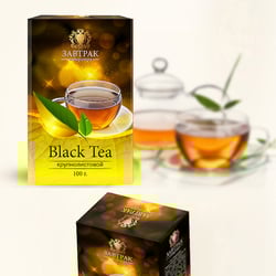 Packaging under the tea — example of a freelancer's portfolio in the category Print Design