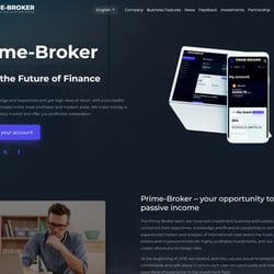 Інвестиційний проект — приклад роботи портфоліо фрілансера в категорії Веб-програмування
