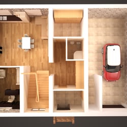 Создание планировок в 3D — przykładowe portfolio freelancera w kategorii Wizualizacja i symulacja