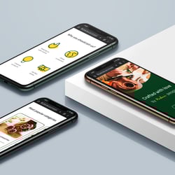 Landing z adaptacyjnym designem — przykładowe portfolio freelancera w kategorii Projektowanie stron internetowych