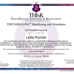 ThetaHealing. Manifestacja i obfitość — przykładowe portfolio freelancera w kategorii 