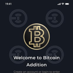 Bitcoin Additional | iOS App — przykładowe portfolio freelancera w kategorii Blockchain