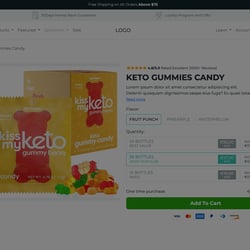 Интернет-магазин на Shopify — пример работы портфолио фрилансера в категории Создание сайта под ключ