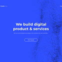 CodeArty Digital Agency — example of a freelancer's portfolio in the category HTML & CSS