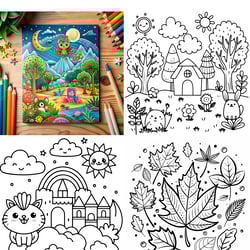 Paintings are made in AI — example of a freelancer's portfolio in the category Illustrations & Drawings