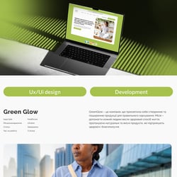 Website development from scratch for a company specializing in healthy eating — example of a freelancer's portfolio in the category Website Development