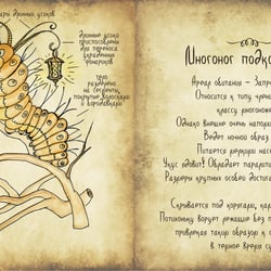 Иллюстрации с персонажем - Многоног подкоряжный — приклад роботи портфоліо фрілансера в категорії Ілюстрації та малюнки