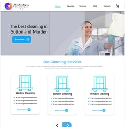 Website for the Clinical Agency — example of a freelancer's portfolio in the category Website Development