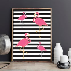 Flamingo — example of a freelancer's portfolio in the category Vector graphics