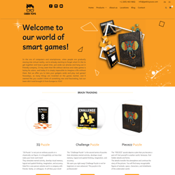 [Сайт под ключ] Пазлы США — example of a freelancer's portfolio in the category Website development