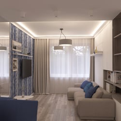 Apartment on Heroes of Dnepr.Kiev — example of a freelancer's portfolio in the category Interior design