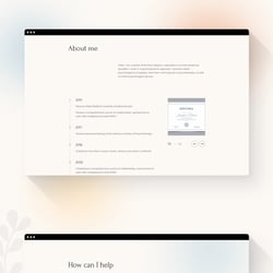 Osobista strona psychologa — przykładowe portfolio freelancera w kategorii Projektowanie stron internetowych