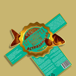 The fish — example of a freelancer's portfolio in the category Package design