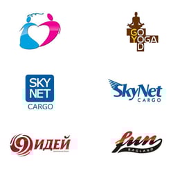Logos created by me since 2004 — example of a freelancer's portfolio in the category Logo Design