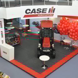CASE ih - expo stand — пример работы портфолио фрилансера в категории Дизайн выставочных стендов