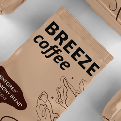 coffee packaging — example of a freelancer's portfolio in the category Packaging and label design