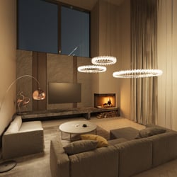 Cozy house in modern style #2 — example of a freelancer's portfolio in the category 3D Modeling