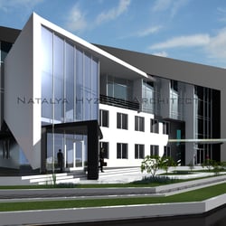 Реконструкция админздания в офисное — example of a freelancer's portfolio in the category Architectural design
