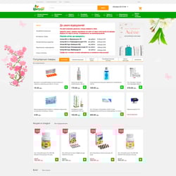 Online apteka Citrus Farm — przykładowe portfolio freelancera w kategorii Promocja w wyszukiwarkach (SEO)