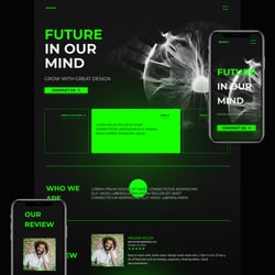 дизайн веб-сайту initech — пример работы портфолио фрилансера в категории Дизайн сайтов