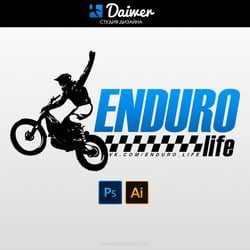 Enduro — przykładowe portfolio freelancera w kategorii Loga