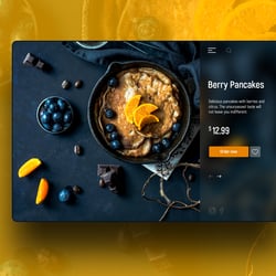 by Berry Pancakes — example of a freelancer's portfolio in the category Web Design