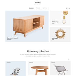 furniture — example of a freelancer's portfolio in the category PHP