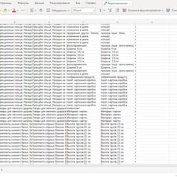 Data parsing, the upload of goods to the Prom platform — example of a freelancer's portfolio in the category Content Management
