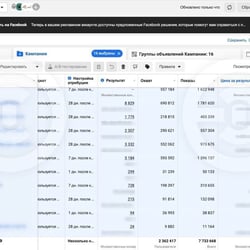 Facebook / Meta Ads Инфобизнес | 31 649 лидов по 1,3$ — пример работы портфолио фрилансера в категории Реклама в социальных медиа