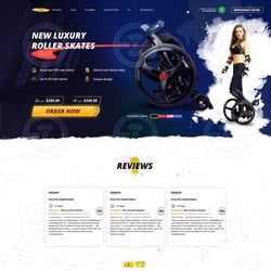 Rollers — przykładowe portfolio freelancera w kategorii Projektowanie stron internetowych