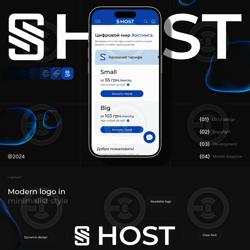 Turnkey website for Hosting platform — example of a freelancer's portfolio in the category Website Development