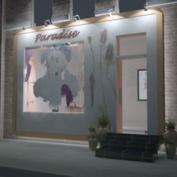 Projekt budynku „Paradise” — przykładowe portfolio freelancera w kategorii Tworzenie modeli 3D