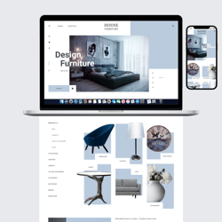 Furniture house — пример работы портфолио фрилансера в категории Дизайн сайтов
