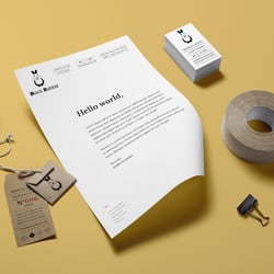 Black Bunny — пример работы портфолио фрилансера в категории Дизайн визиток