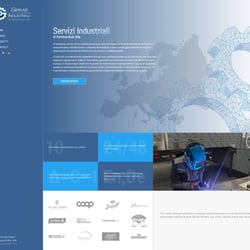 Корпоративный сайт для Итальянской компании — пример работы портфолио фрилансера в категории Создание сайта под ключ