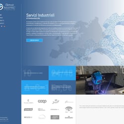Корпоративный сайт для итальянской компании — пример работы портфолио фрилансера в категории Создание сайта под ключ