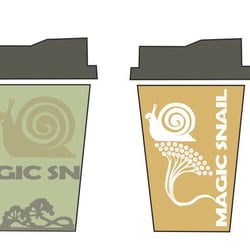 Дизайн стакана для кофе — example of a freelancer's portfolio in the category Vector graphics