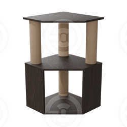 3D модель котячого будинку