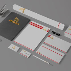 Artifacts — example of a freelancer's portfolio in the category Corporate style